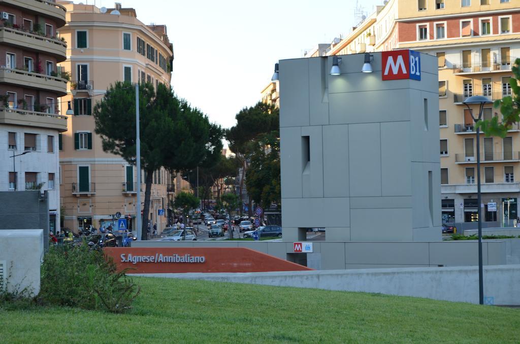 Al171 Tourist Rental Close Metro B1 - Sant'Agnese Annibaliano 로마 외부 사진